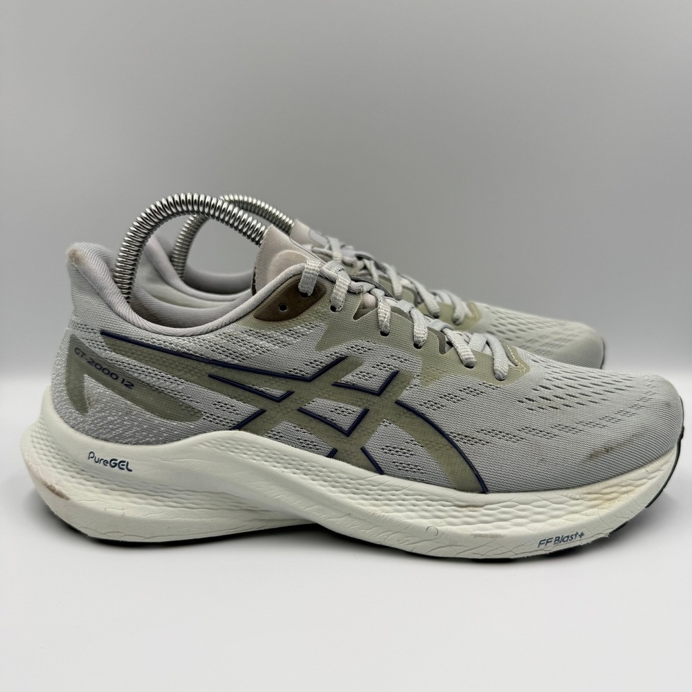 ASICS GT-2000 12 Grey Running Athletic Shoes Sneakers Women's‎ Size 8.5 1012B506